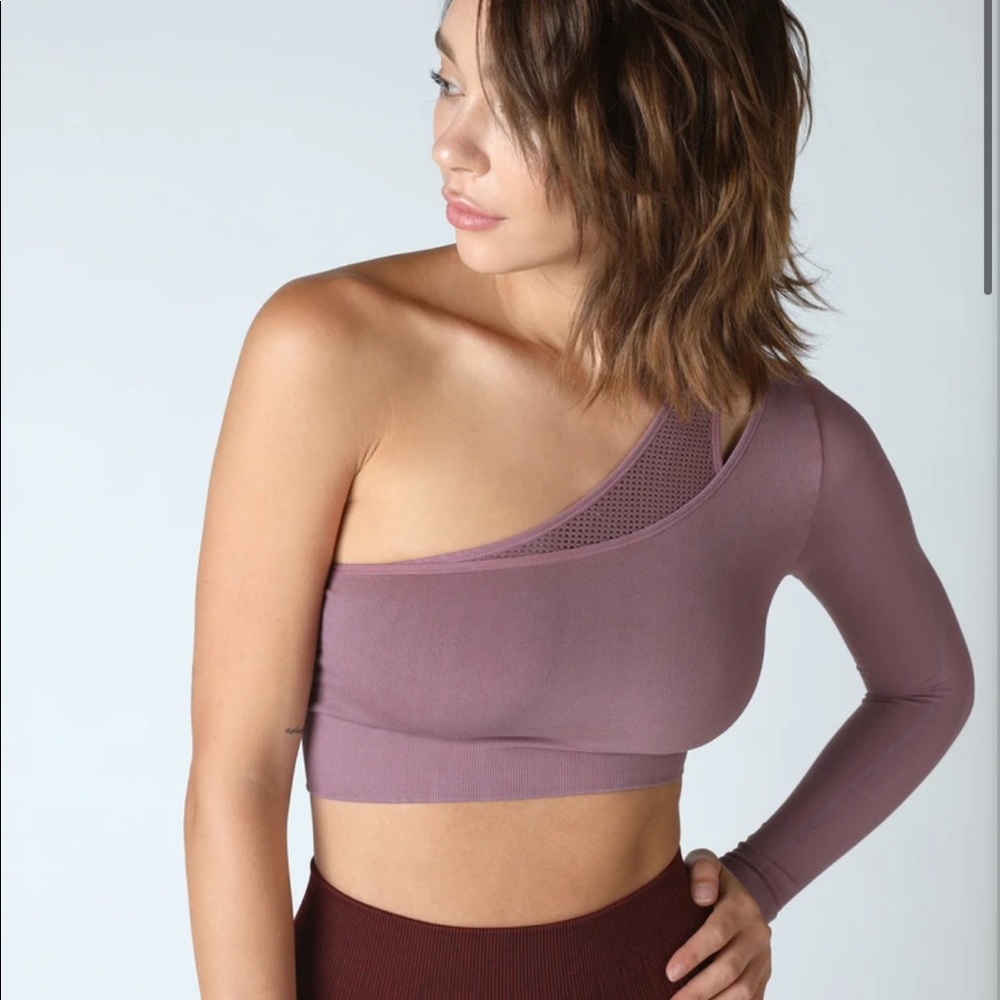 NWT, Avocado Muse cropped one shoulder top